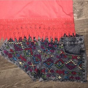 Aztec shorts